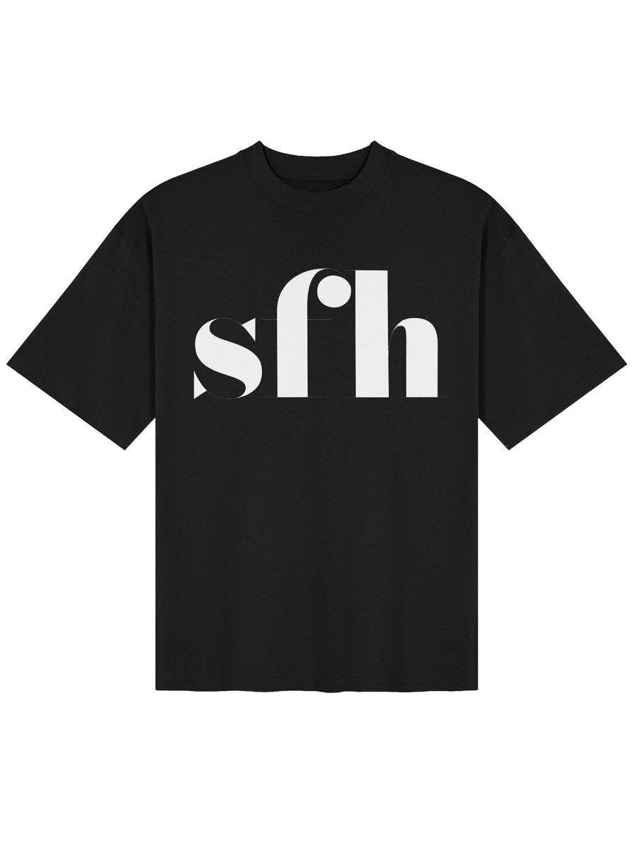 sfh tee, black